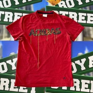 Vintage adidas shoestring graphic tee